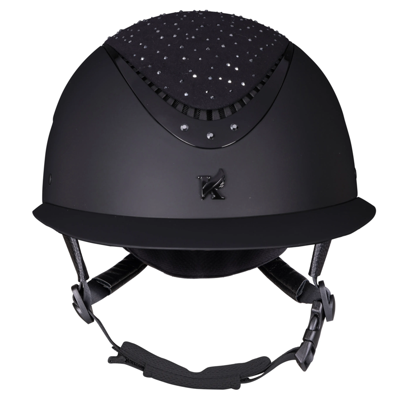 Shires Karben Viola Ellipse Riding Hat - Black-2